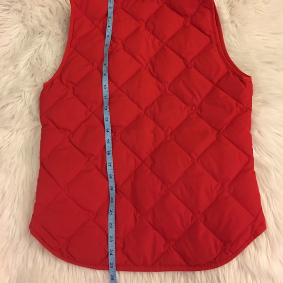 J. Crew | red | excursion | puff vest - Picture 10 of 12